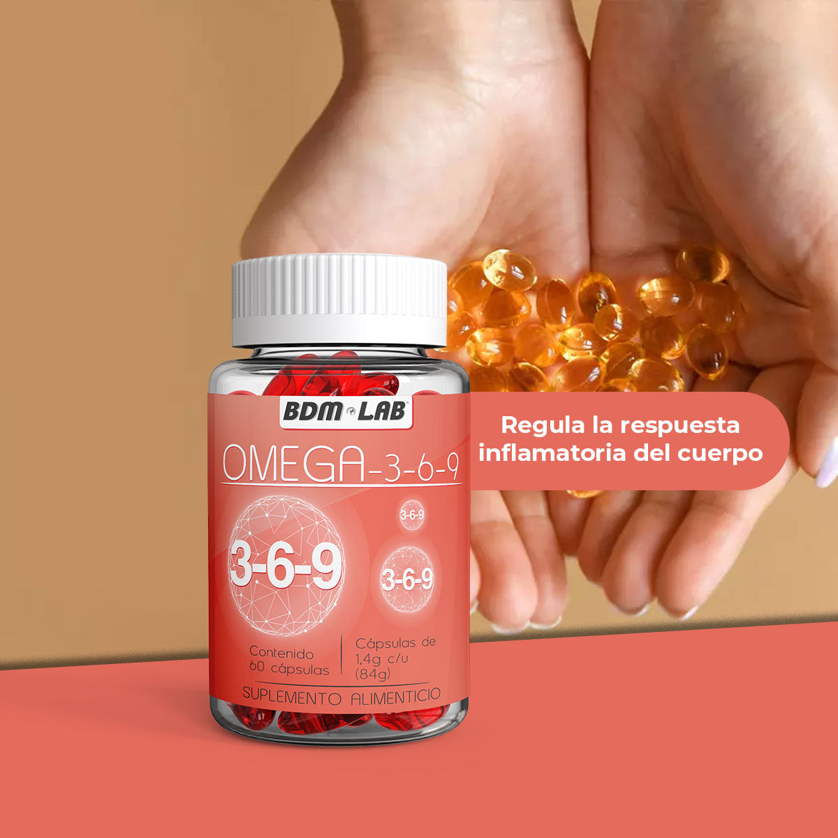 Omega 3,6,9 | 60 Capsulas | Suplemento alimenticio