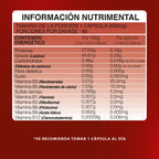 Complejo B  Suplemento alimenticio 60 cápsulas