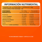 Vitamina C | Suplemento alimenticio |  60 cápsulas
