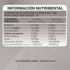 Zinc  | Suplemento alimenticio |  60 cápsulas