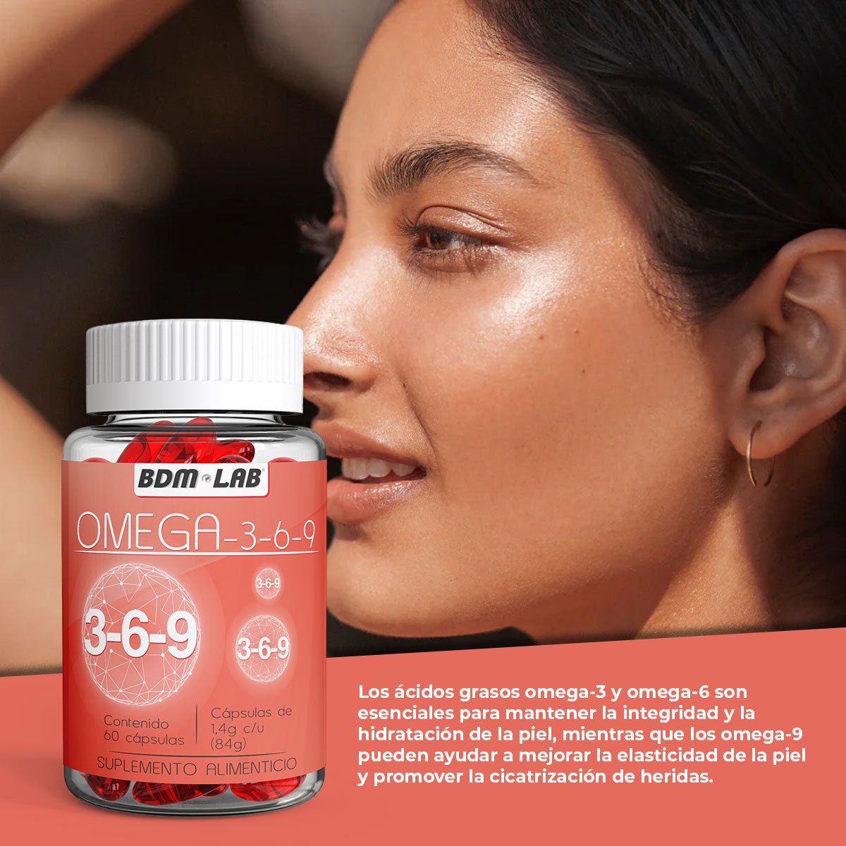 Omega 3,6,9 | 60 Capsulas | Suplemento alimenticio