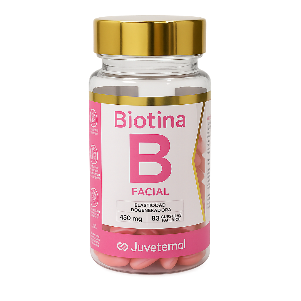 90 Cápsulas Faciales Biotina